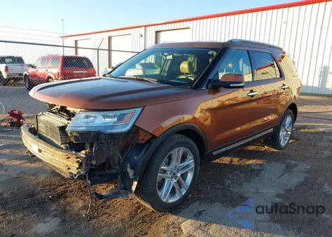 2017 Ford Explorer Limited z USA, uszkodzony, nr VIN 1FM5K7FH5HGC61614